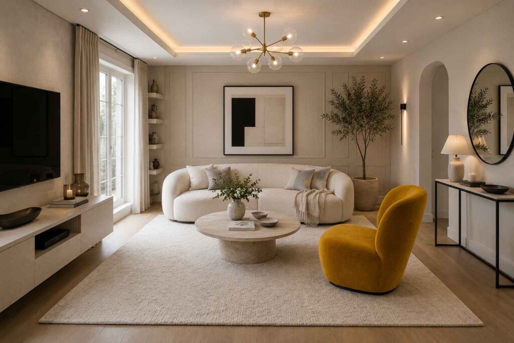 Mustard Yellow Accent Chair